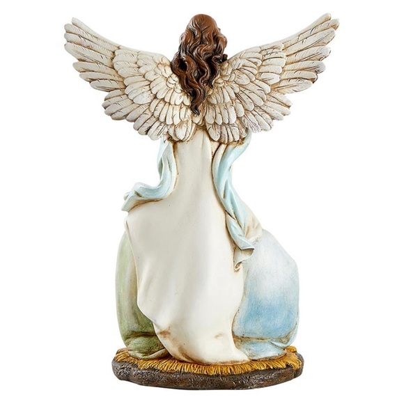 Angel and Holy Family Statue - Picture 2 of 6